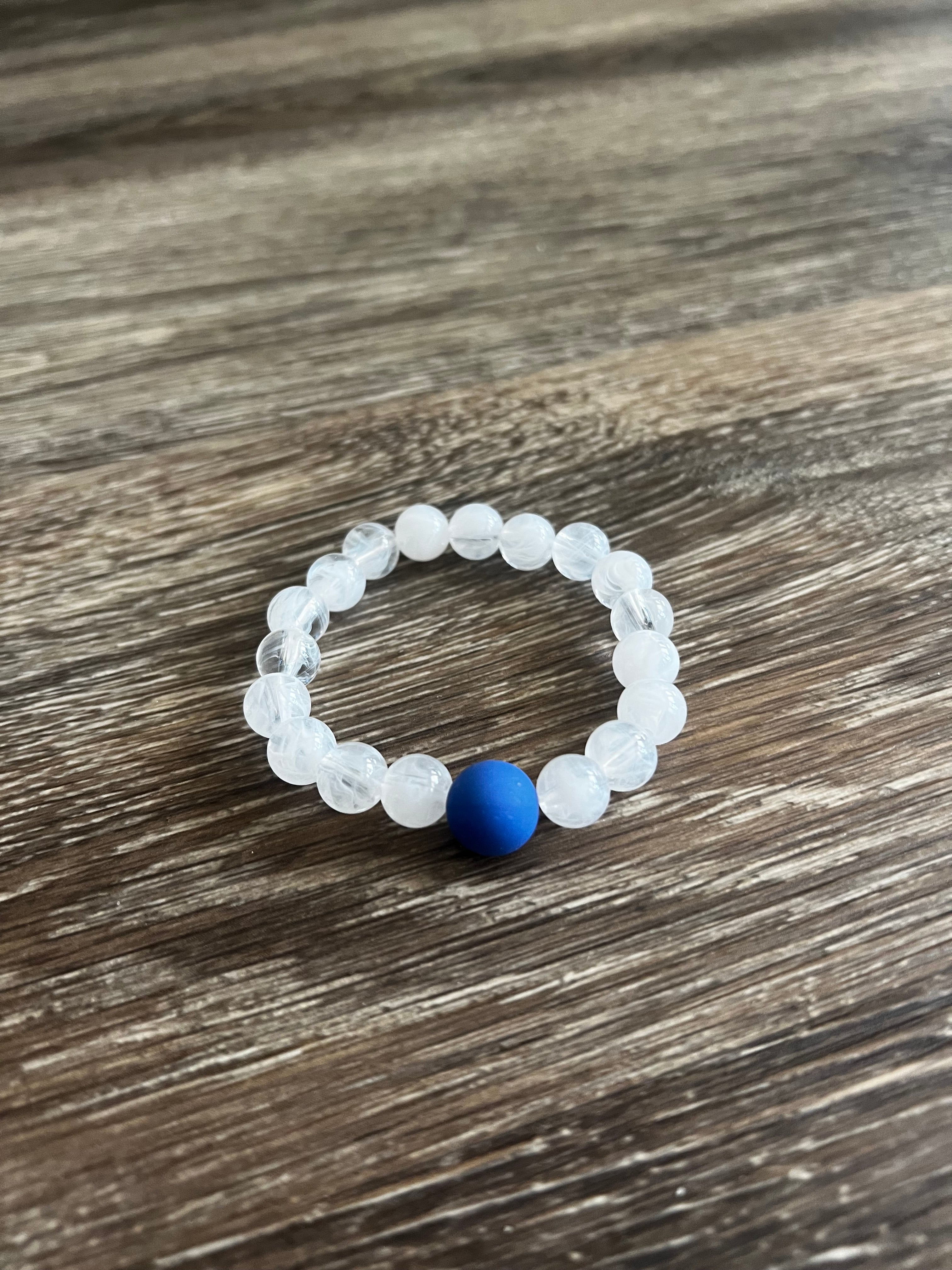 Clear Light Bead Bracelet